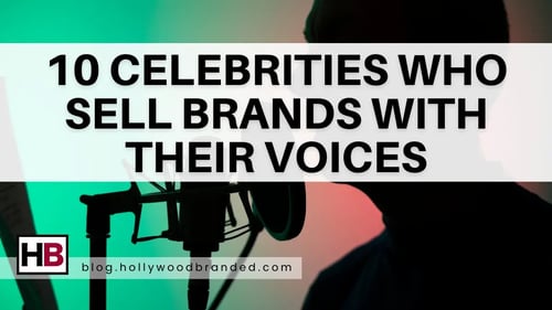 10 Celebrities Who Sell Brands With Their Voices