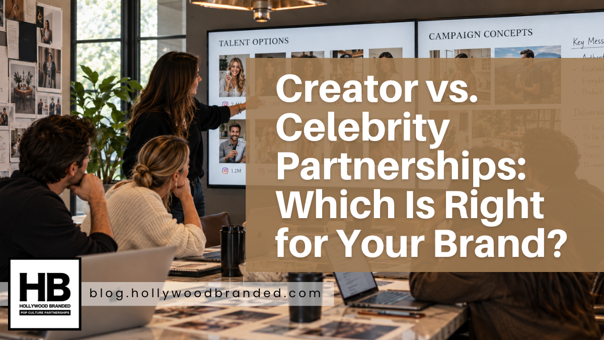 Creator vs. Celebrity Partnerships Which Is Right for Your Brand