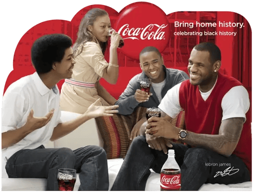 Lebron James Coca Cola