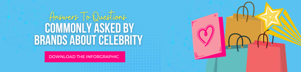 celebrity gift bag infographic