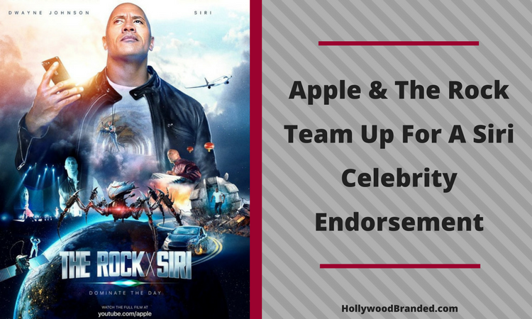 Apple &amp; The Rock Team Up For A Siri Celebrity Endorsement