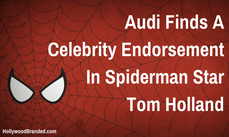 Audi Finds A Celebrity Endorsement In Spiderman Star Tom Holland