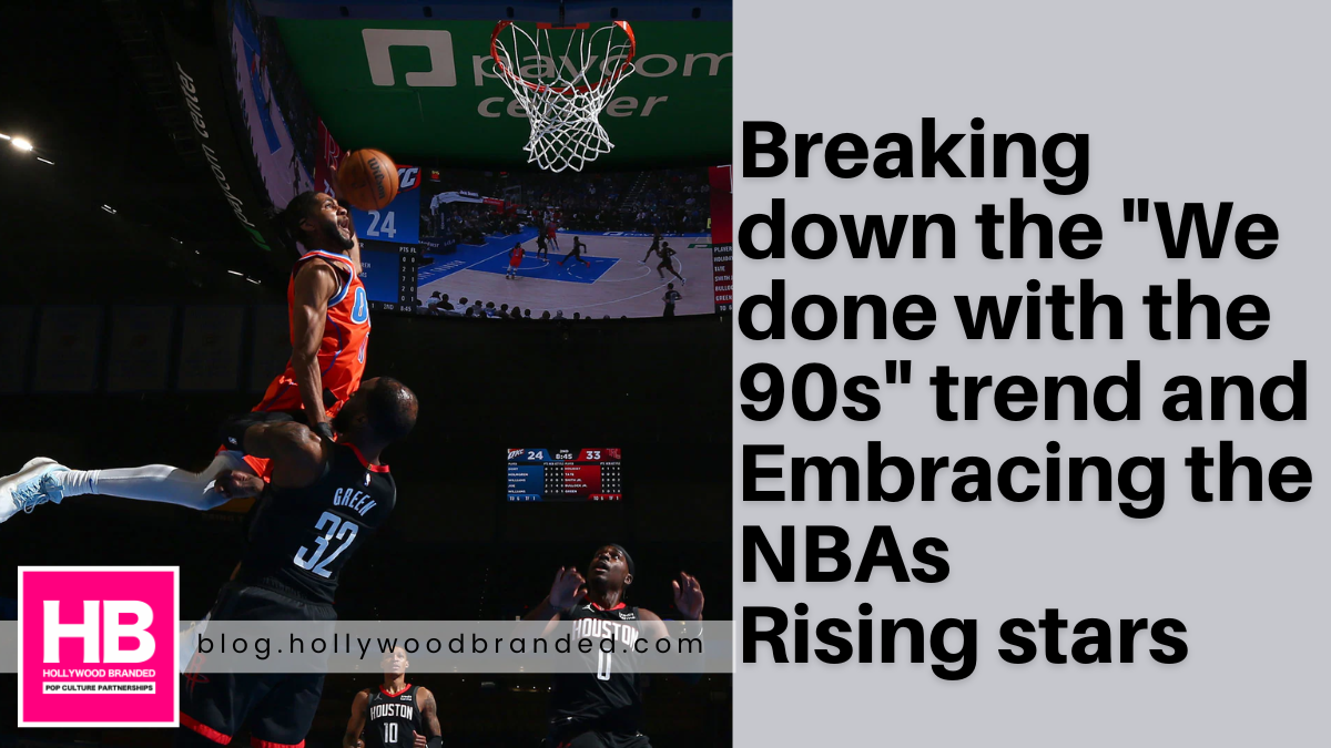 Breaking down the NBA "we done with the 90s" trend