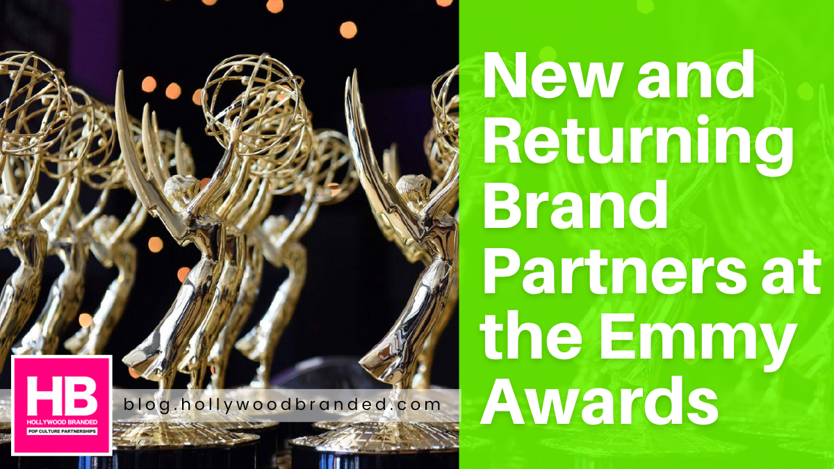 New and Returning Brand Partners at the Emmy Awards