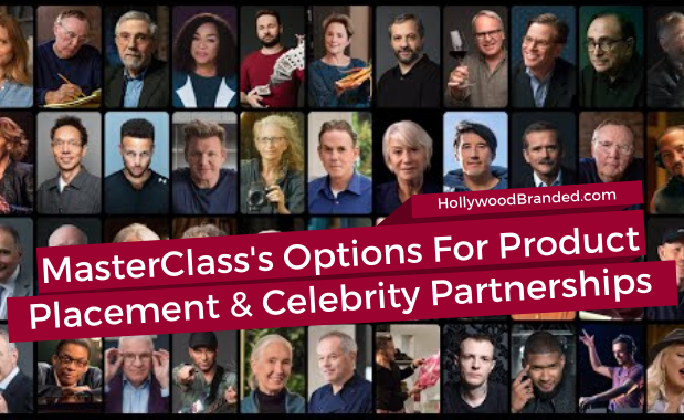 MasterClass's Options for Product Placement and Celebrity Partnerships