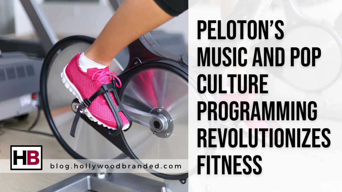 Peloton’s Music And Pop Culture Programming Revolutionizes Fitness