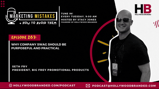Why Company Swag Should Be Purposeful And Practical With Seth Frey